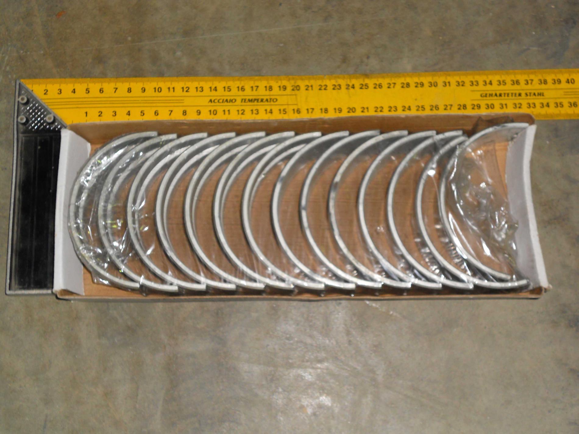 Вкладыш коренной (ремонтный 0,25) (Euro 2), комплект 14 шт. WG1500010046